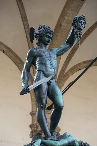 Perseus with the head of Medusa