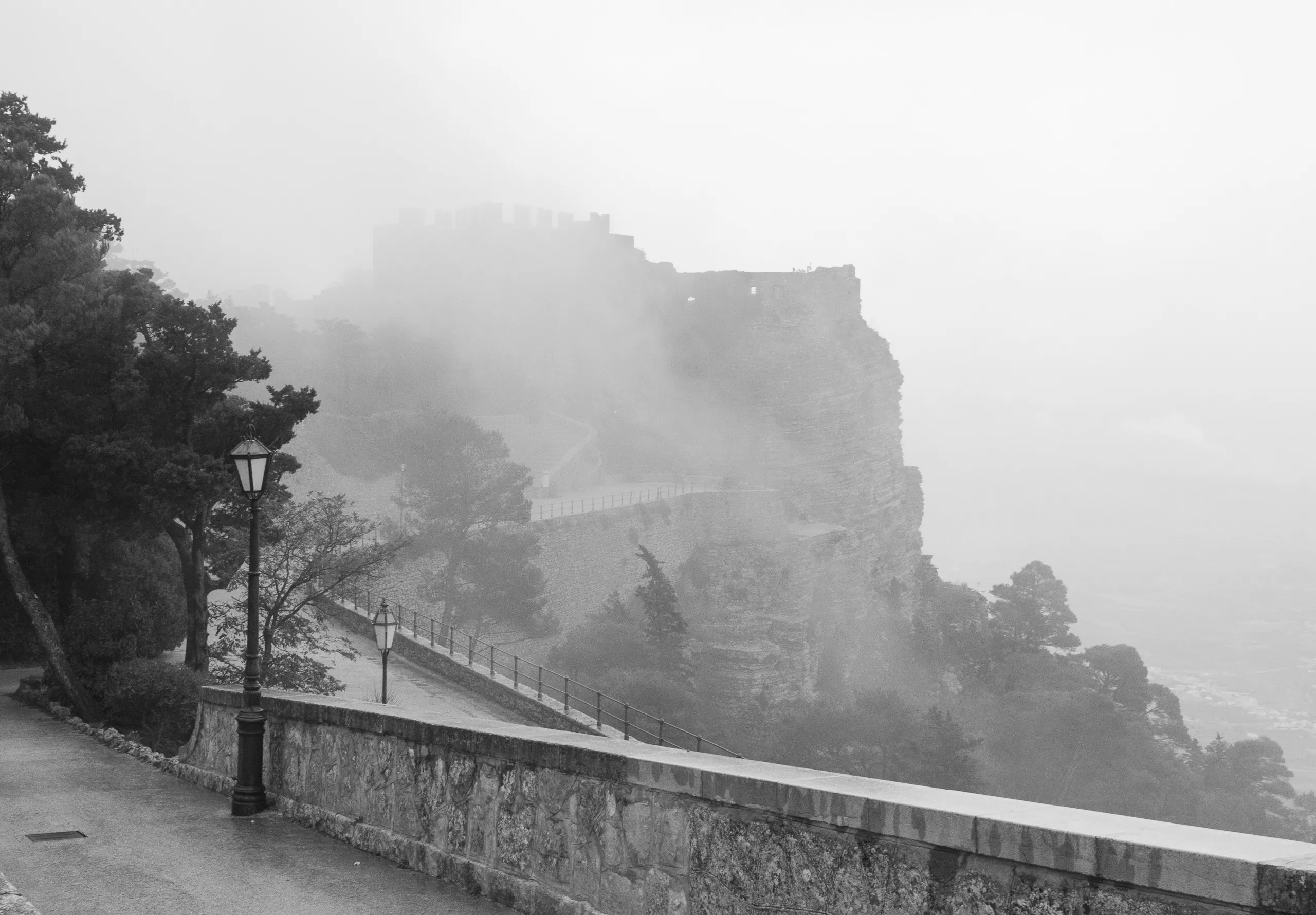 Erice in the Clouds