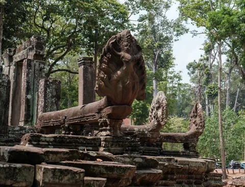 Bayon Temple Cobras