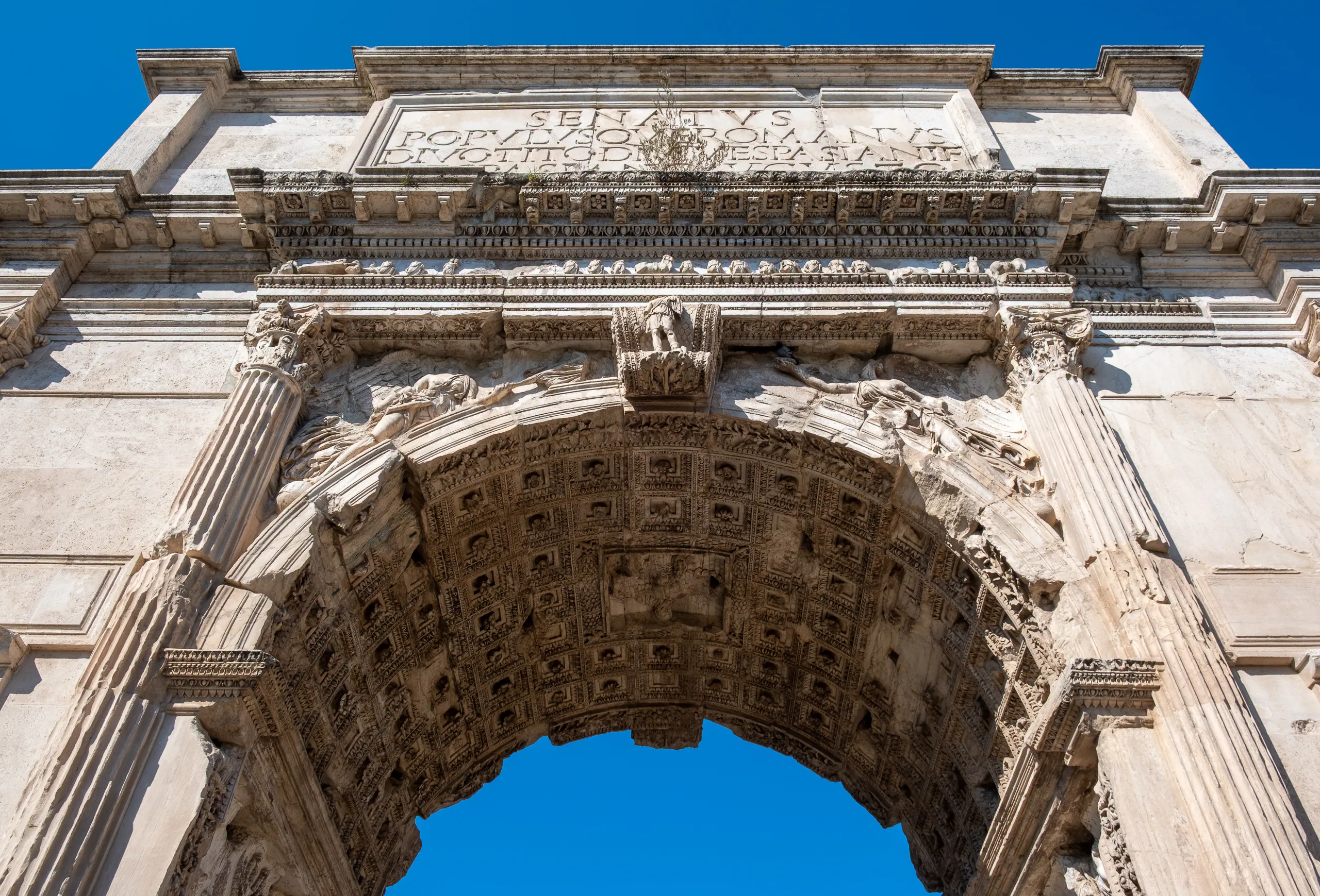Arch of Titus - Detail
