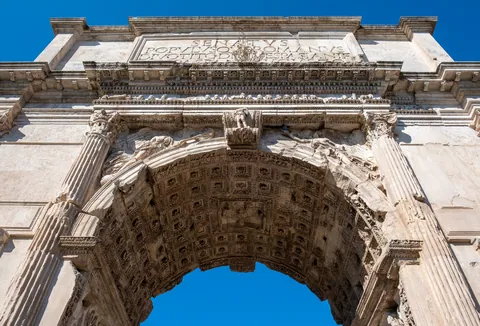 Arch of Titus - Detail
