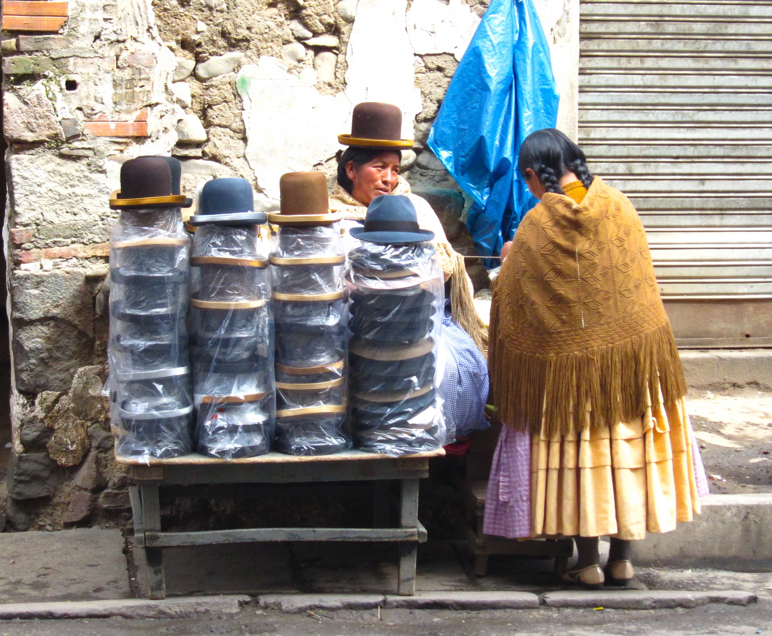 Cholita Hat Merchant, La Paz, Bolivia  (8 of 16)