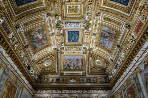 Ceiling detail, Castel Sant'Angelo