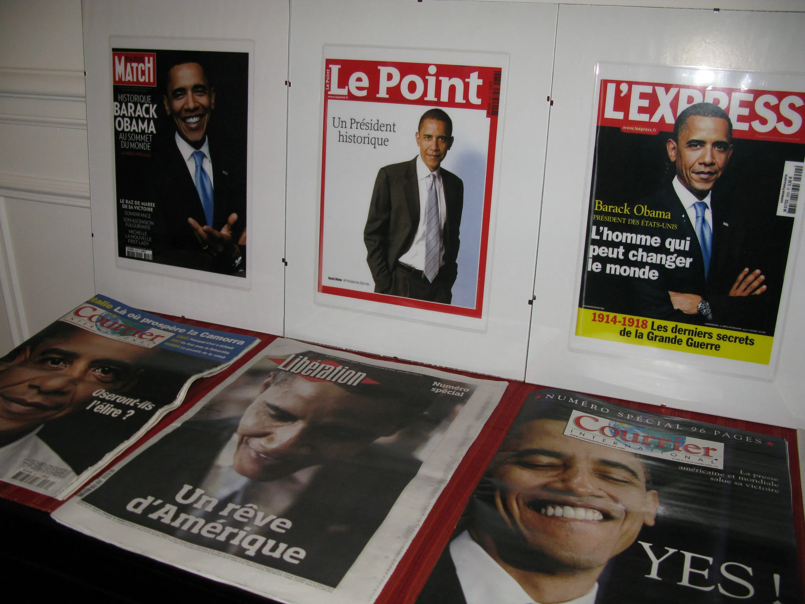 A Parisian Obama Shrine
