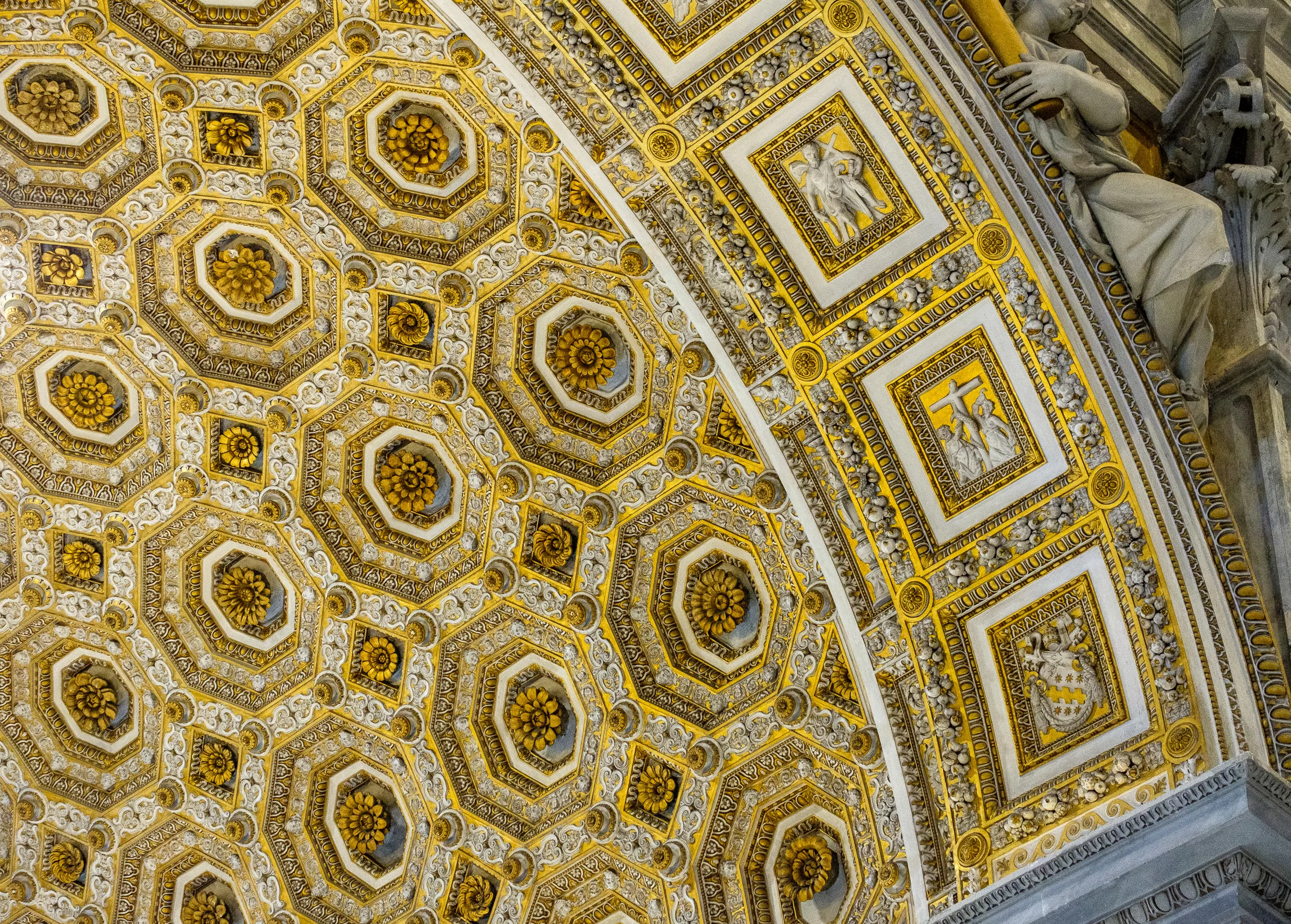 St Peter's Basilica - Ceiling Detail