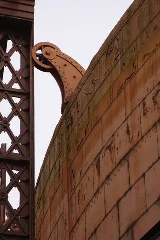 Gasometers on Grand Union Canal