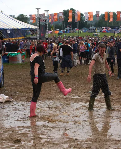 A Traditional Glastonbury Sport