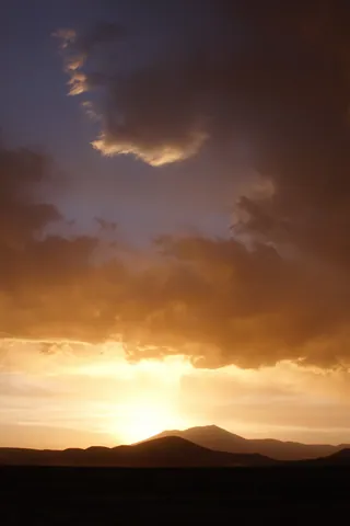 Sunset in San Juan