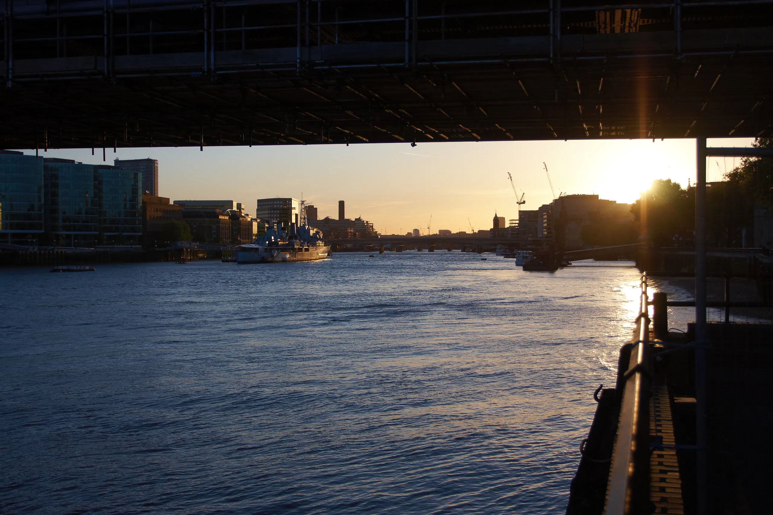 Thames Sunset (under Tower Bridge)