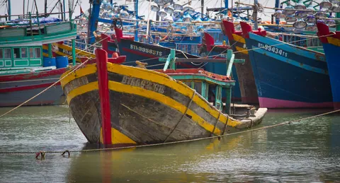 Phan Tiet Fishing Harbour