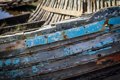 Abandoned Boat near Blakeney