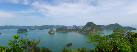 Ha Long Bay Panorama from Above