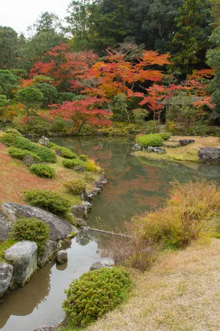 Reflecting Pond, Isuien Garden, Nara Park