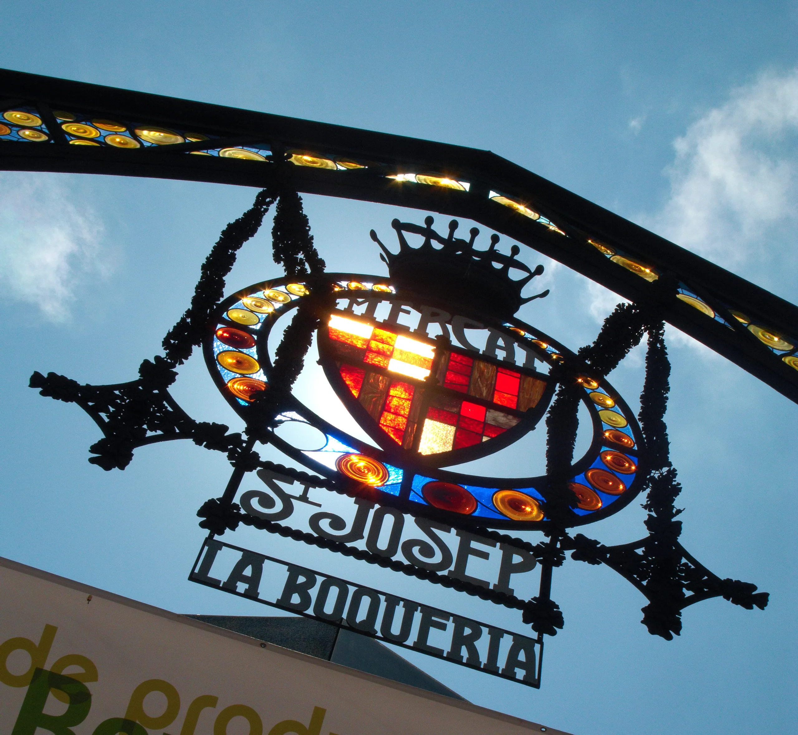 Boqueria Market Sign