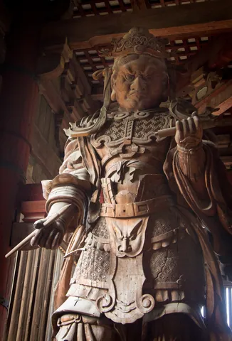Nio Guardian King, Todaiji Temple, Nara Park
