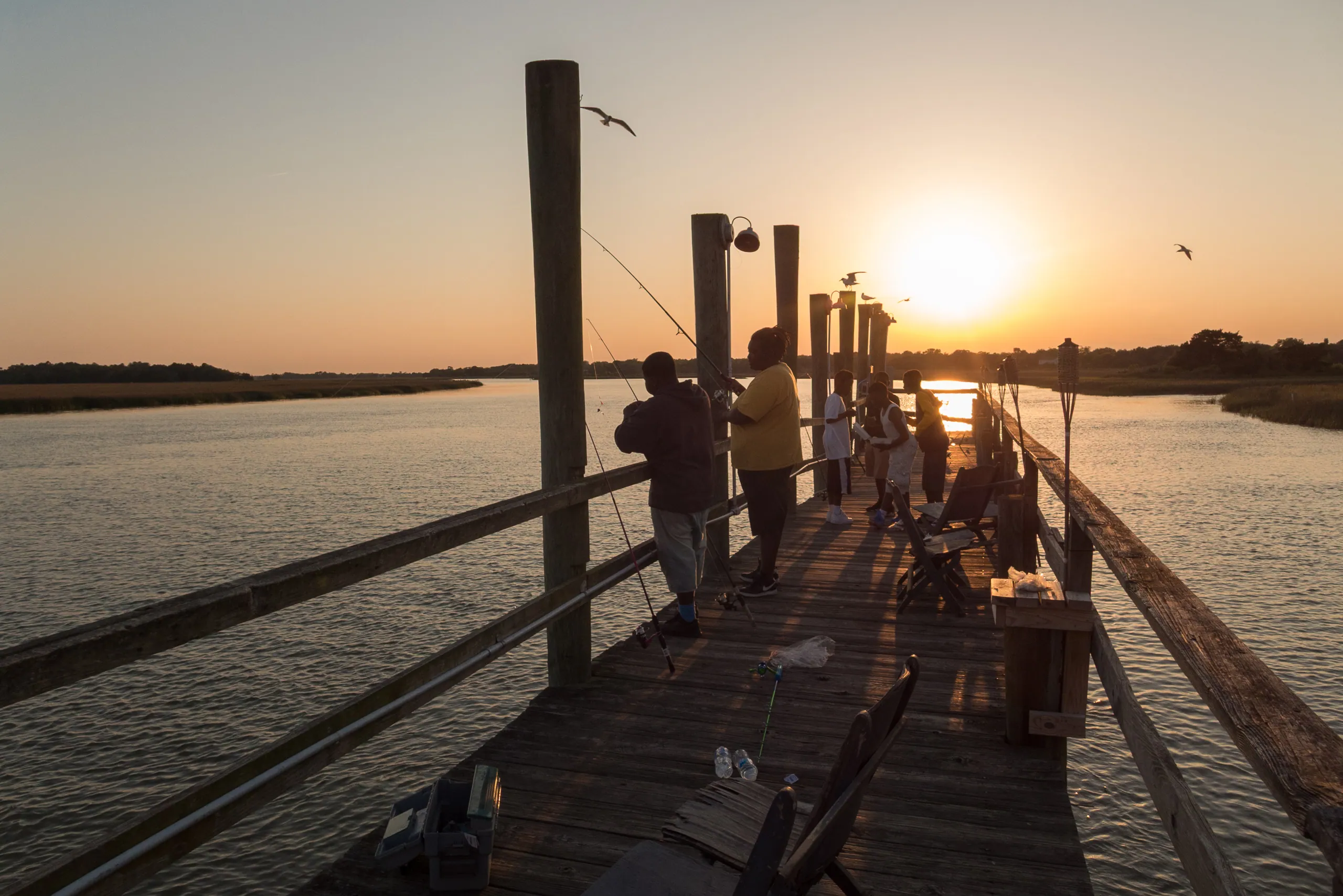 Fishing Kids, Bowen's Island