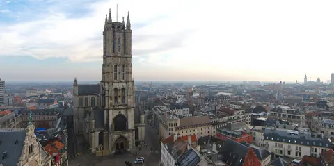 St-Baafskathedraal Panorama