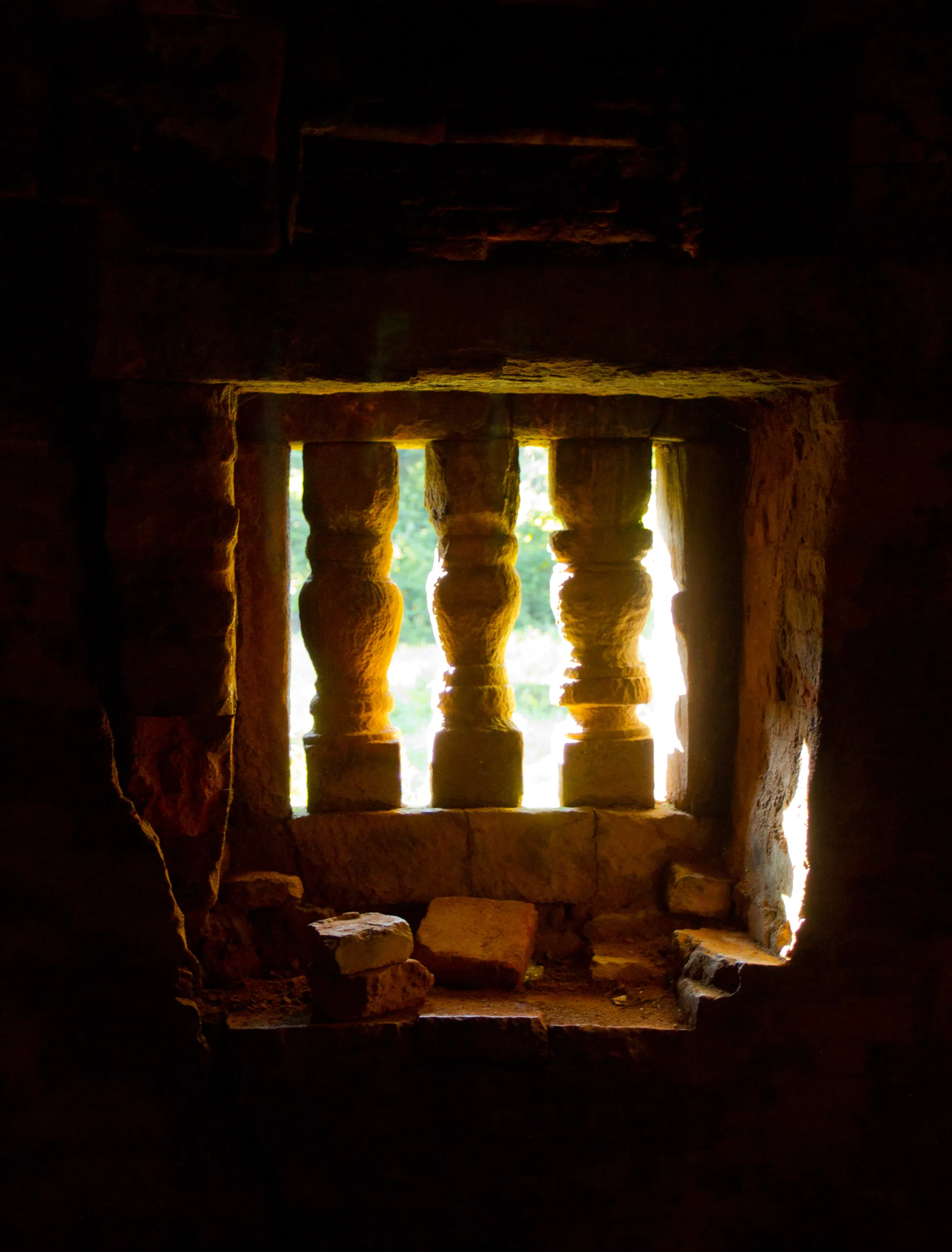 Inside a Cham Temple of My Son, near Hoi An