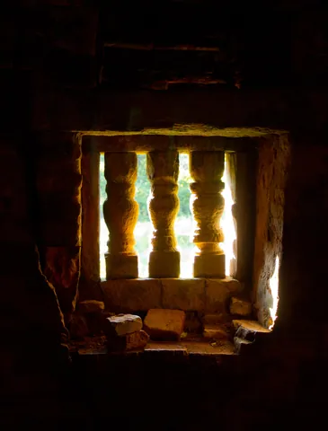 Inside a Cham Temple of My Son, near Hoi An