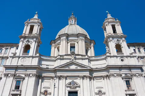 Spire of Sant'Agnese in Agone, Piazza Navona, Rome