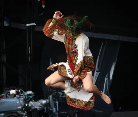 Goat at the West Holts Stage
