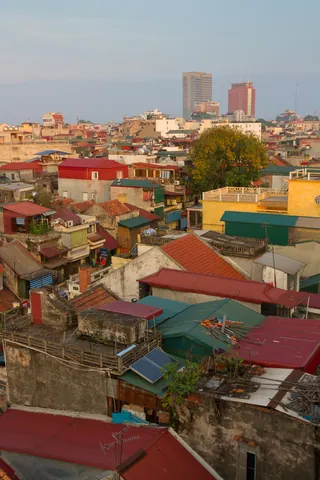 Old Quarter Rooftops, Hanoi
