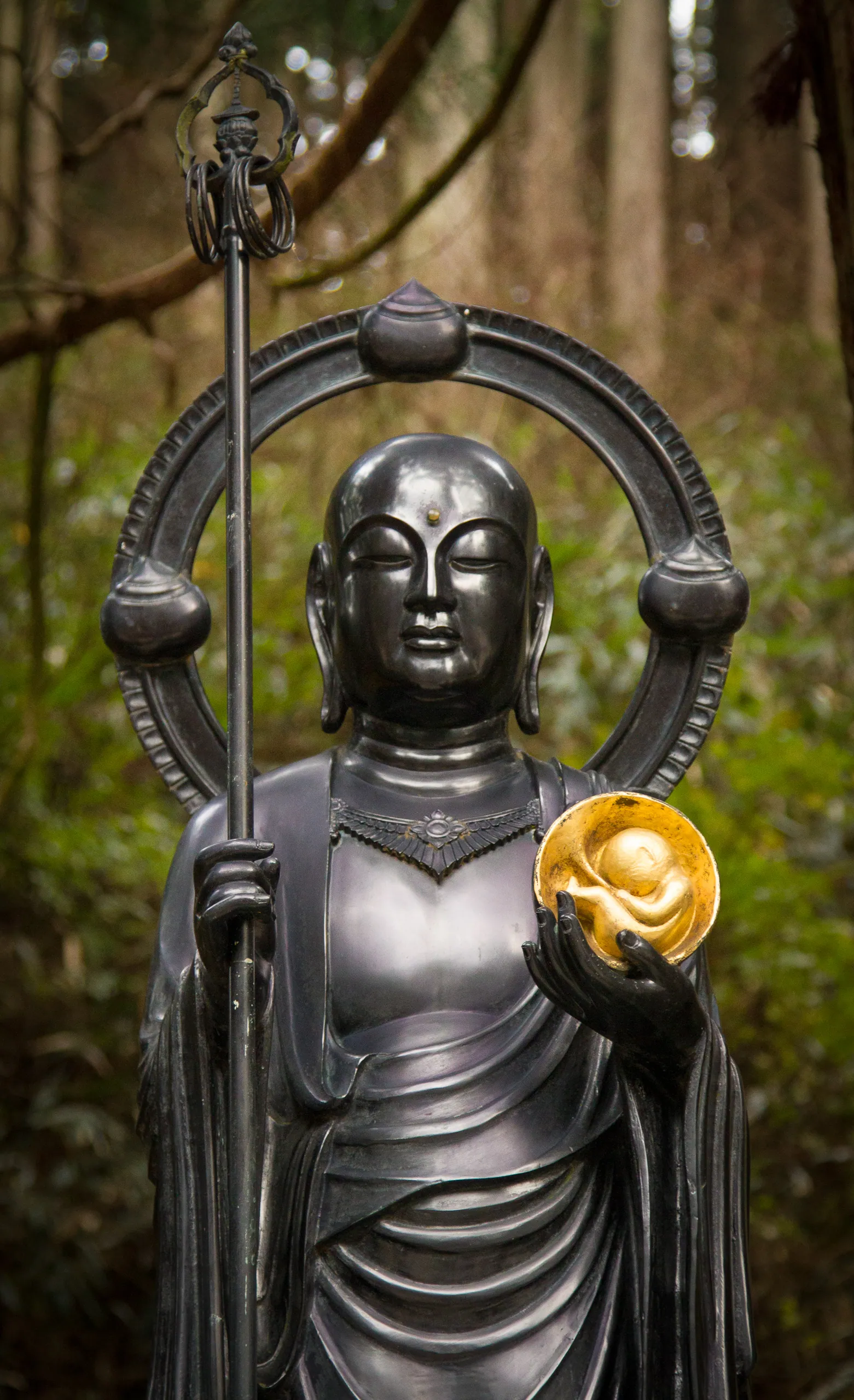 Spirit statue for unborn children, Oku-no-in Cemetery, Koya-san