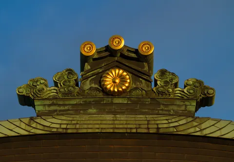 Roof detail, Fushimi Inari Shrine, Kyoto