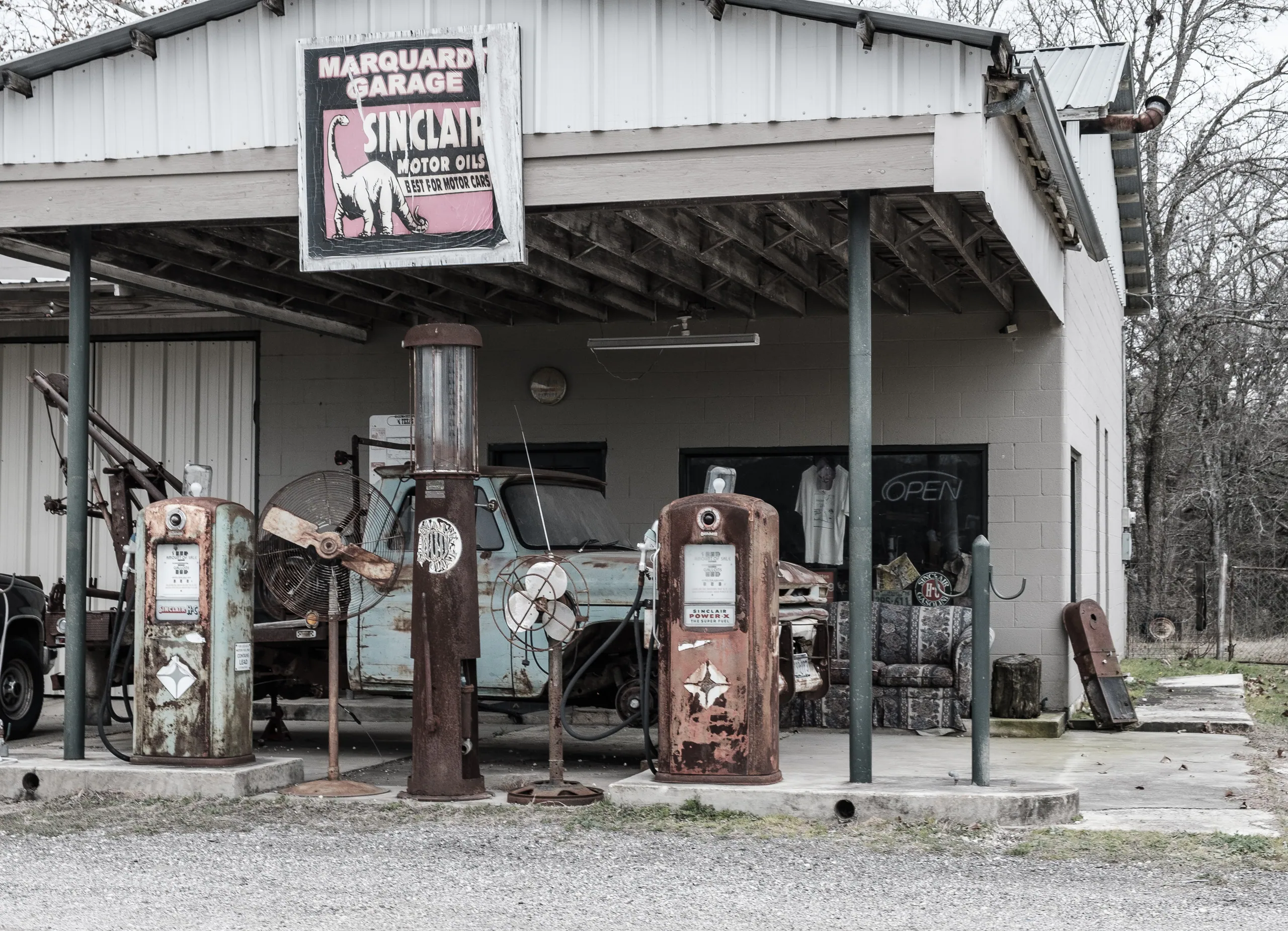 Rural decay in Sisterdale, TX