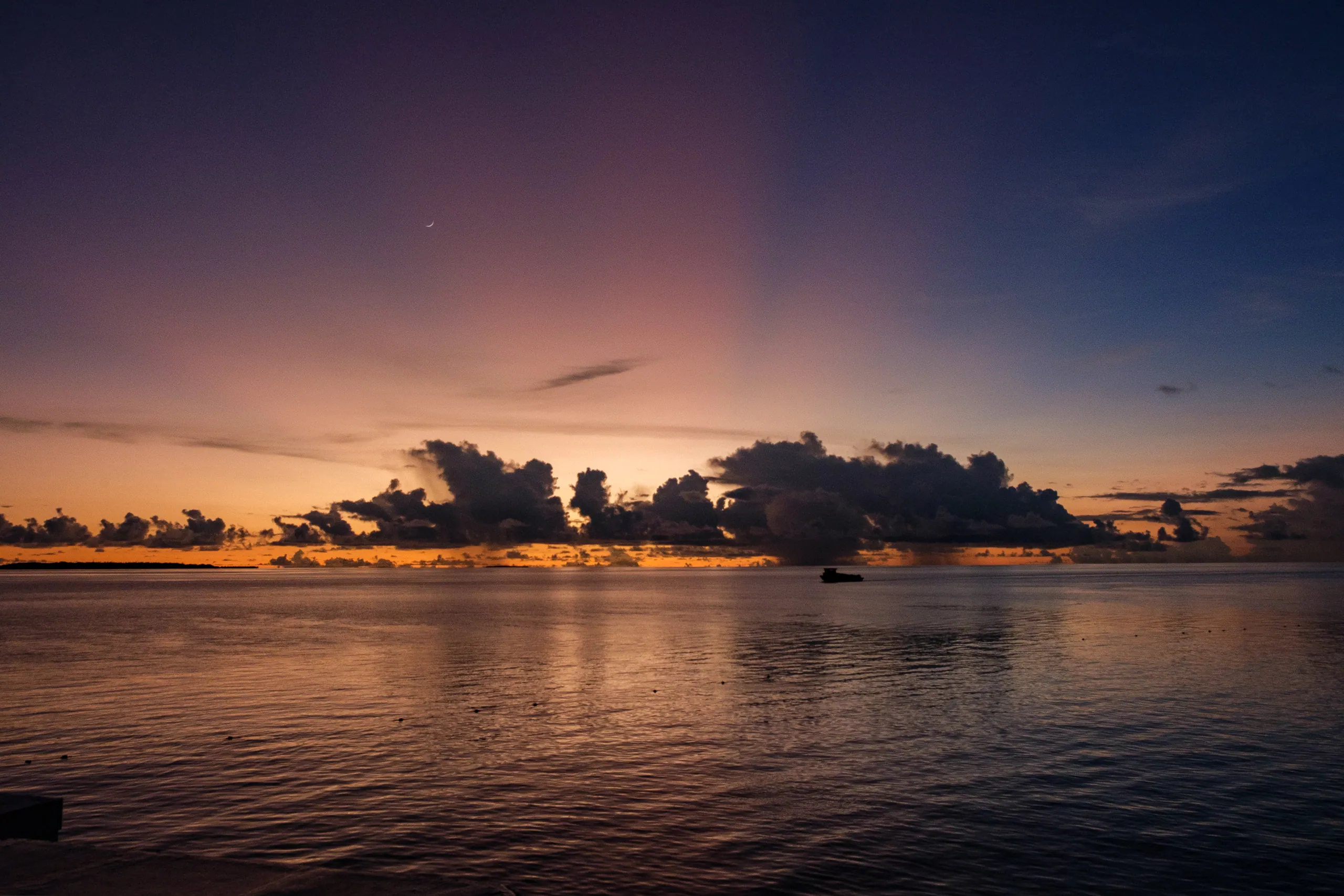 Rainy Sunset @ Amilla Maldives