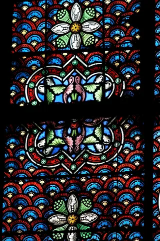 St-Germain-des-Pres - Stained Glass