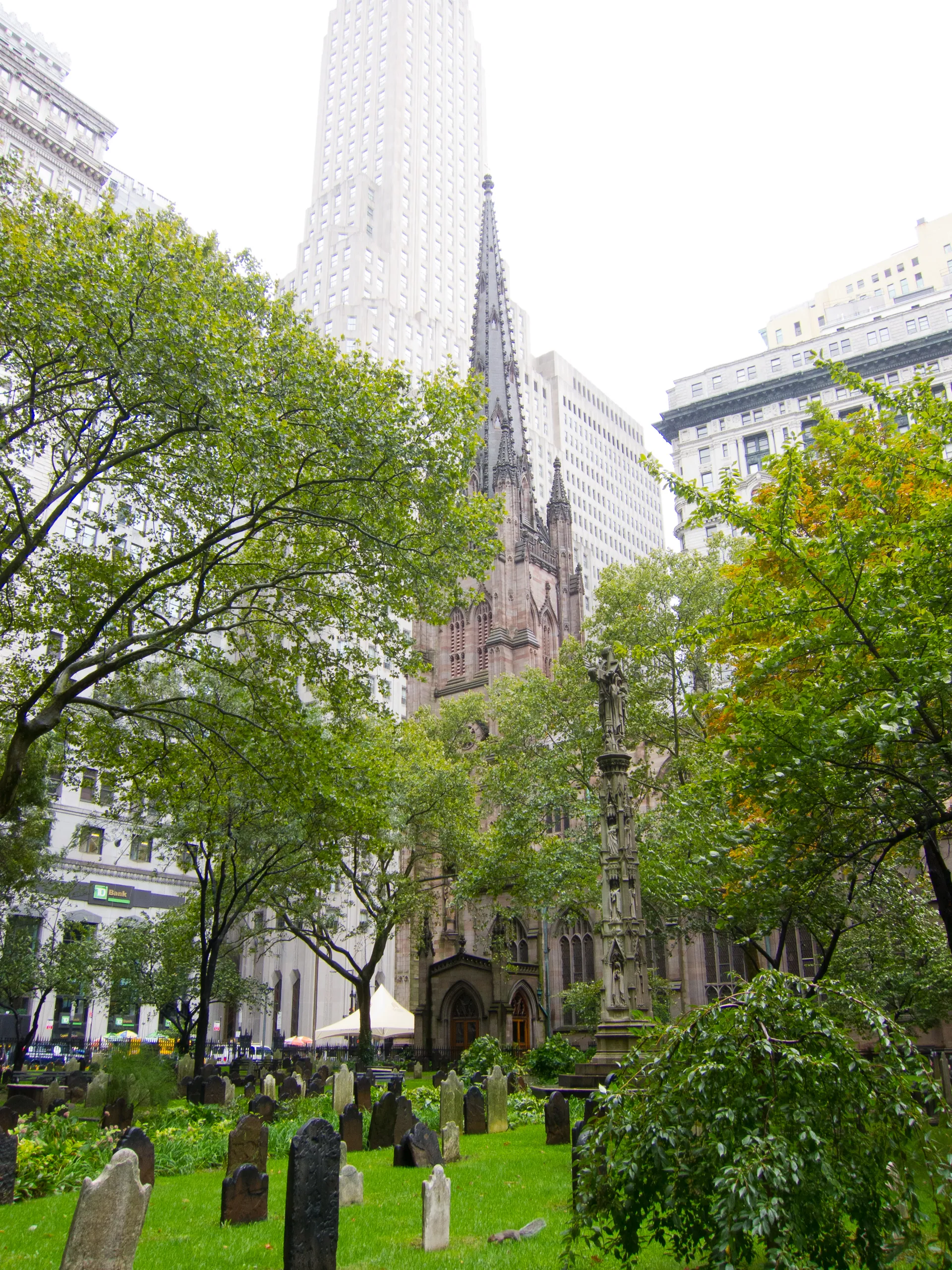 Trinity Church Cemetery, Financial District