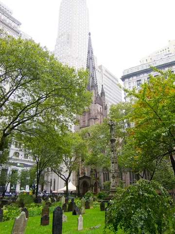 Trinity Church Cemetery, Financial District