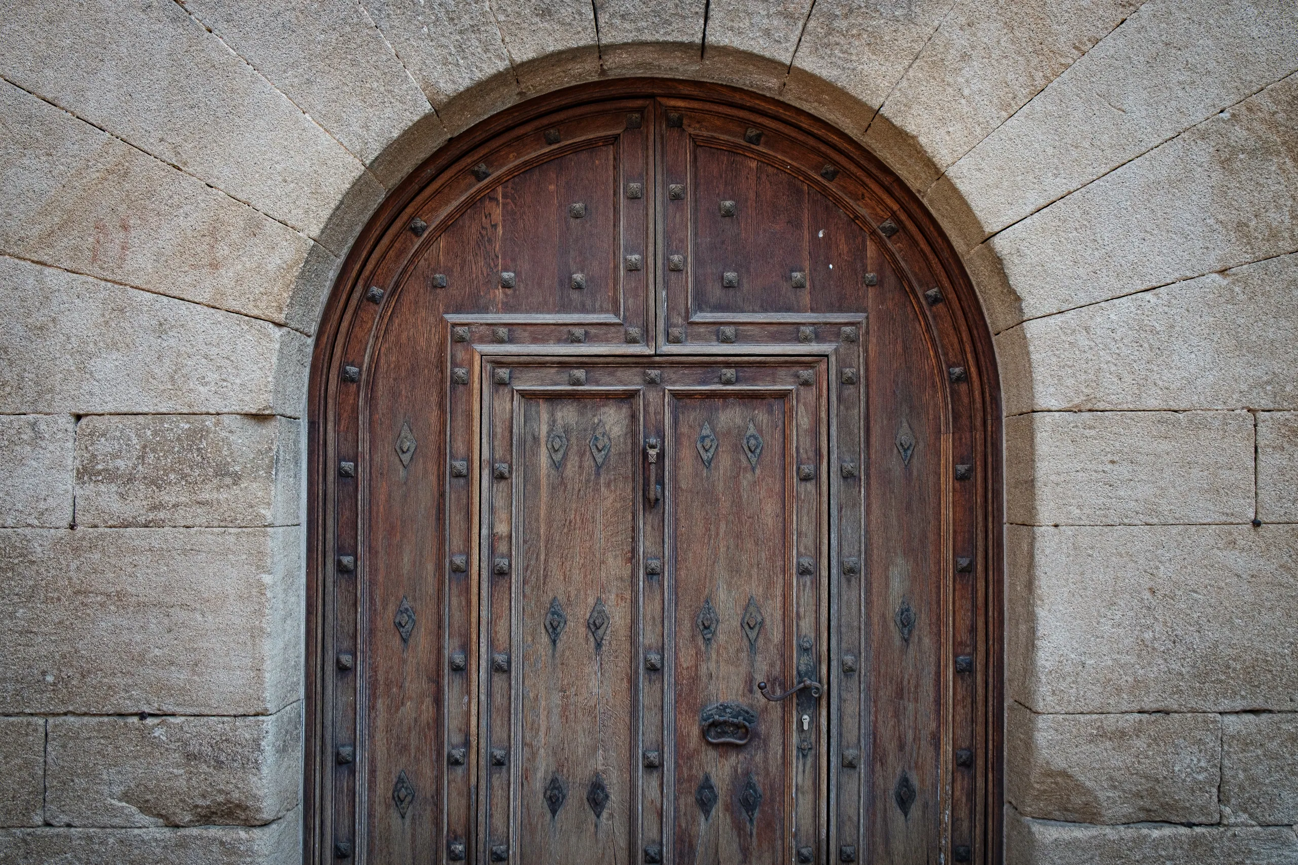 Old wooden door, Pals