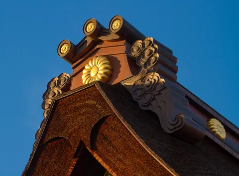 Roof detail, Fushimi Inari Shrine, Kyoto