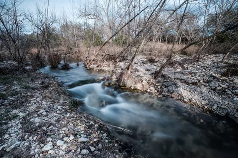 Canyon Wren Ranch - Winter Creek Scenes