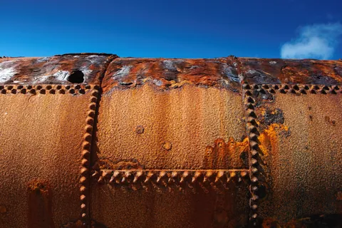 Rusting Drum, Porth Wen