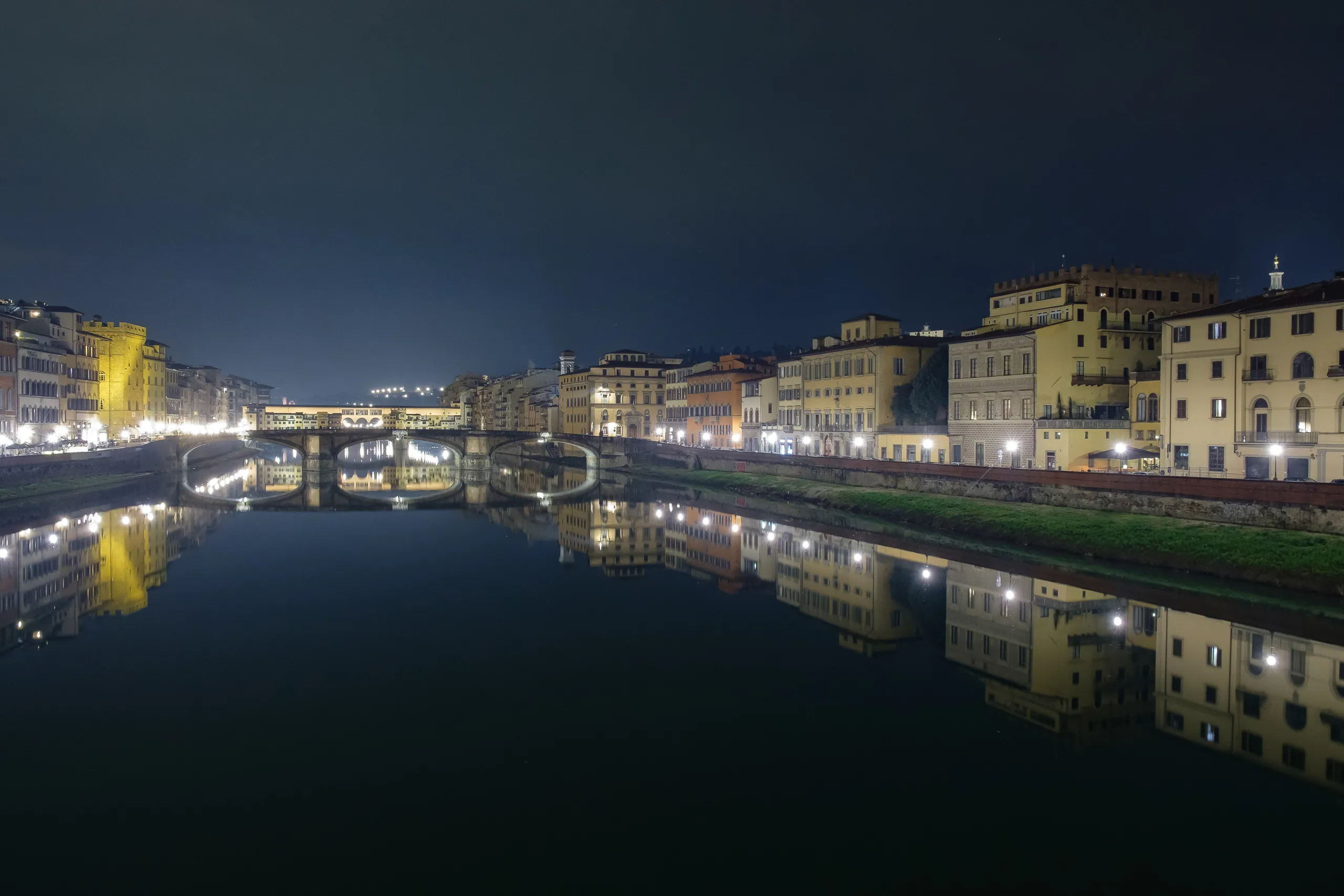 Night on the Arno River