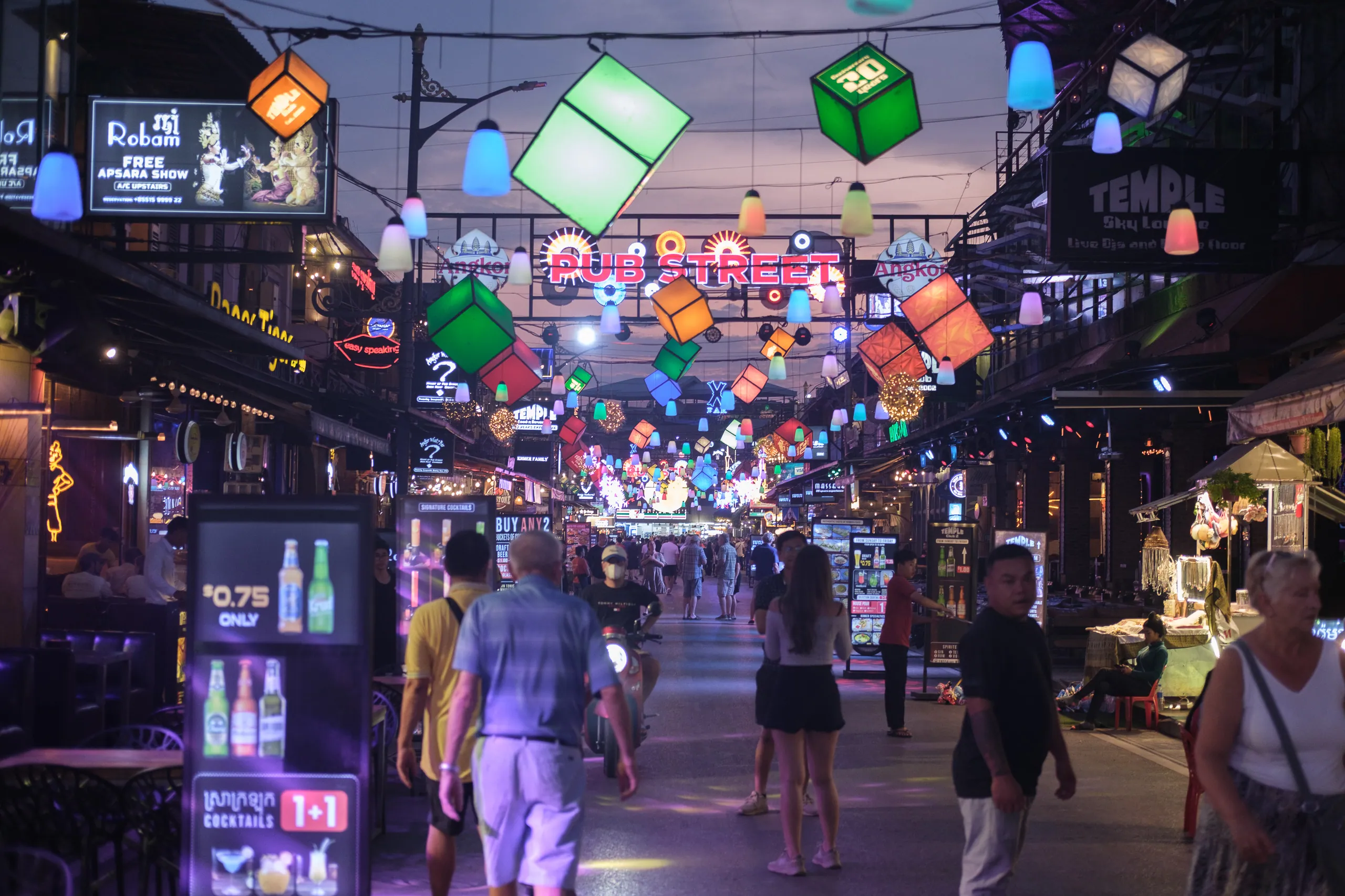 Pub Street, Siem Reap