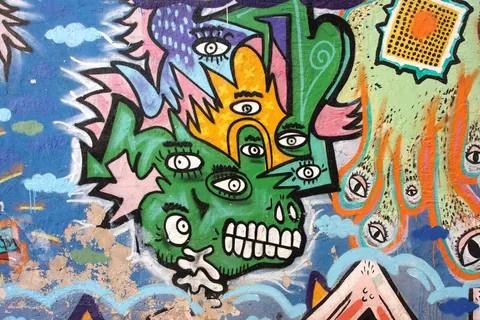 Street art in San Telmo, Buenos Aires