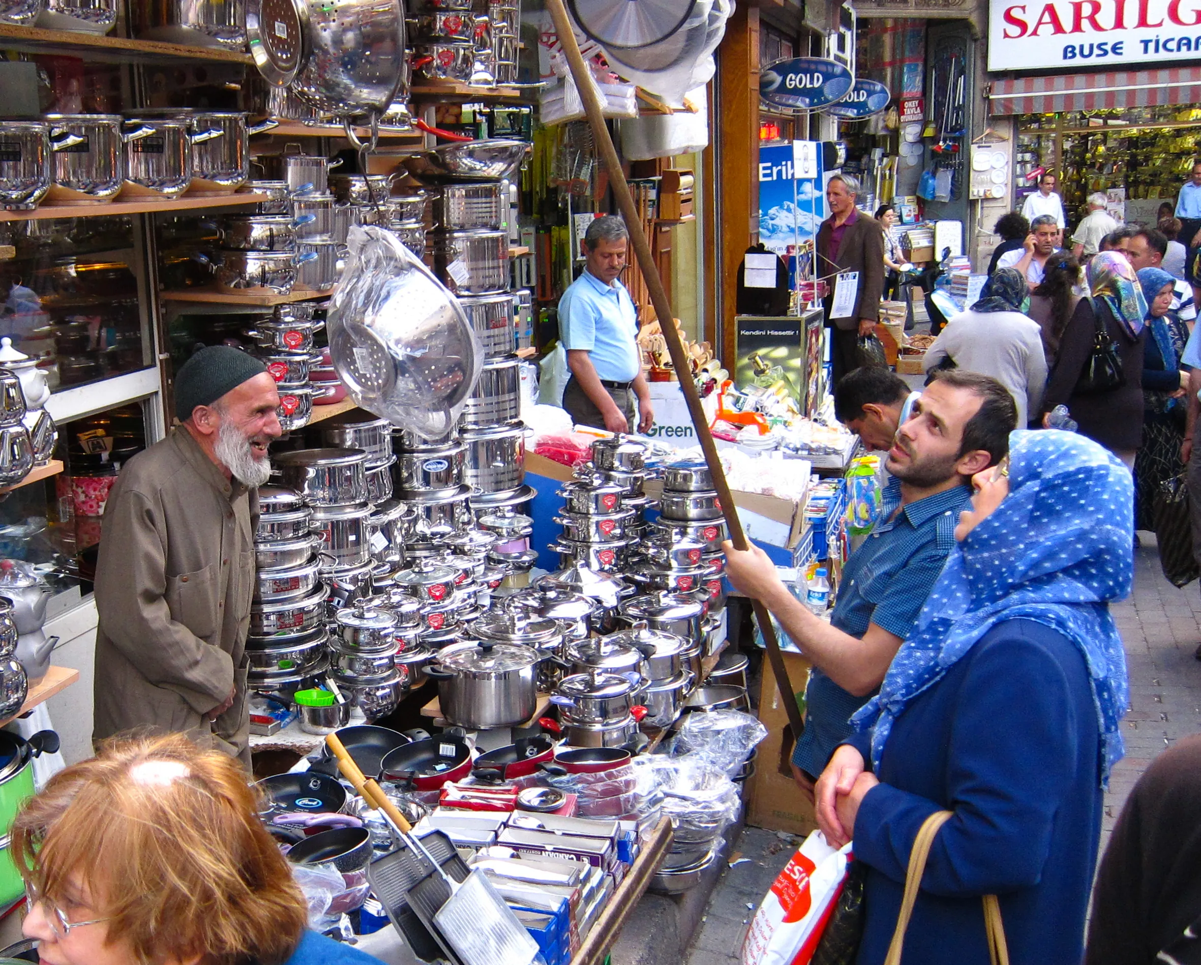 Kitchenware Merchant, near the Spice Market