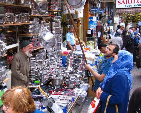 Kitchenware Merchant, near the Spice Market