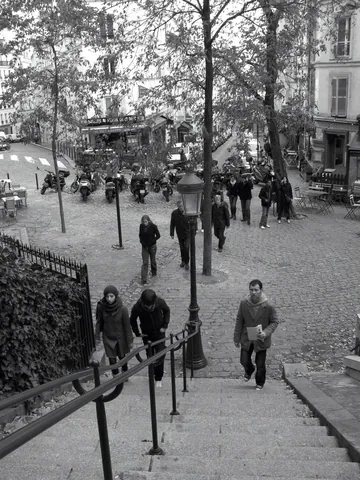 The Steps of Montmartre
