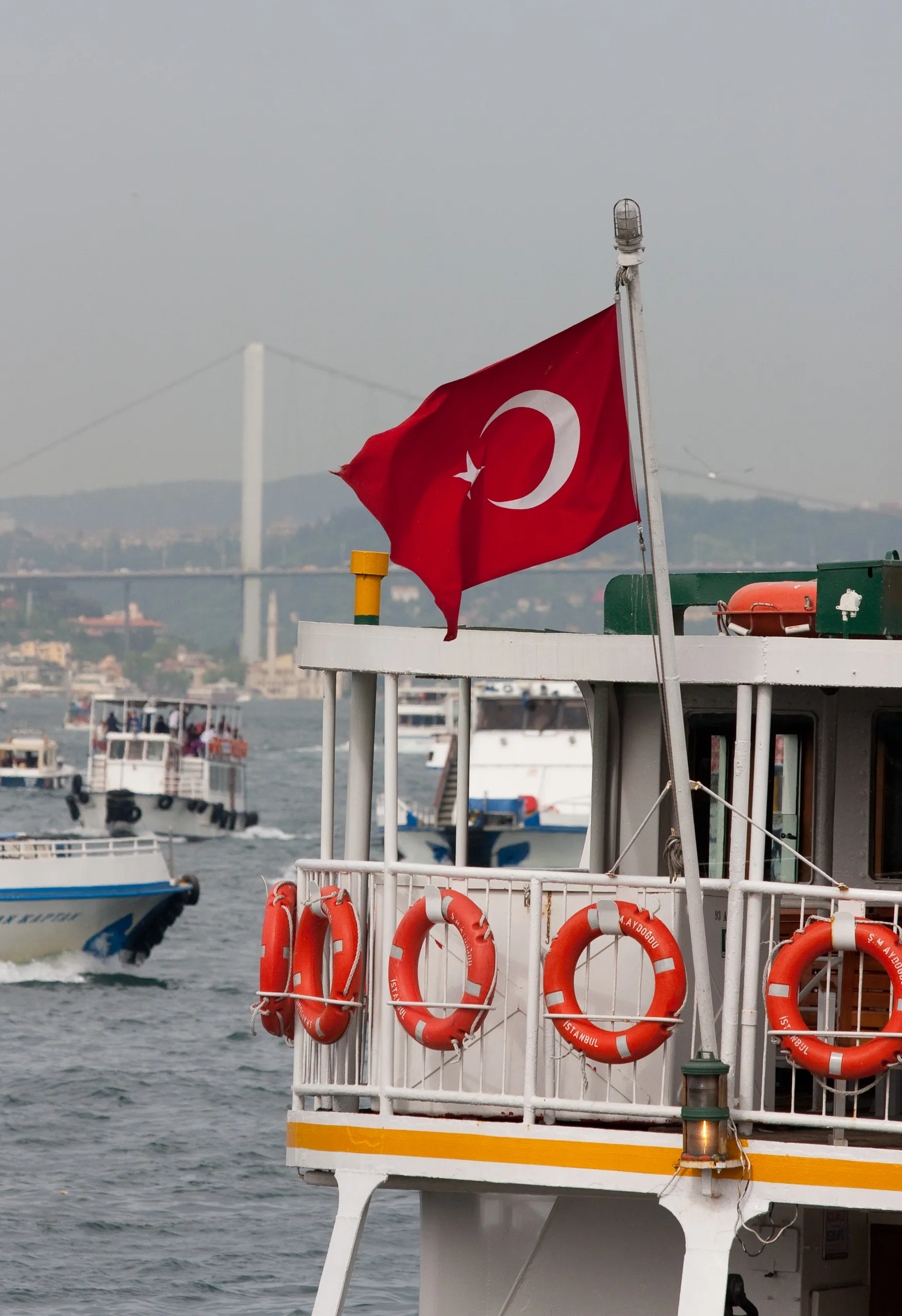 Busy Waterways of Istanbul