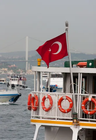 Busy Waterways of Istanbul