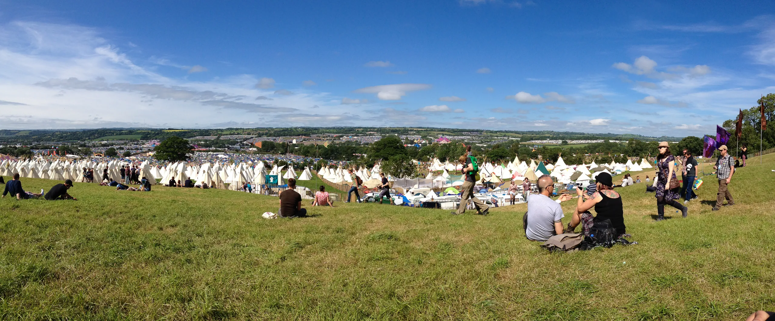 Panorama from Flagtopia