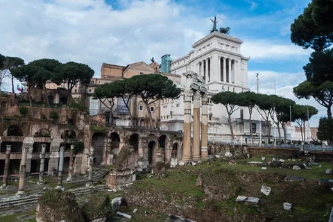The Roman Forum and the Vittorio