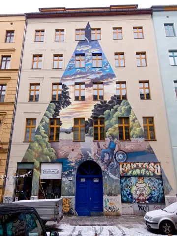 Full-Building Mural, Kreuzberg