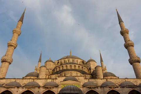 Blue Mosque at Sunset