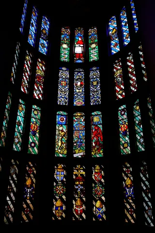 Stained Glass in Henry VIII's Privy Chambers